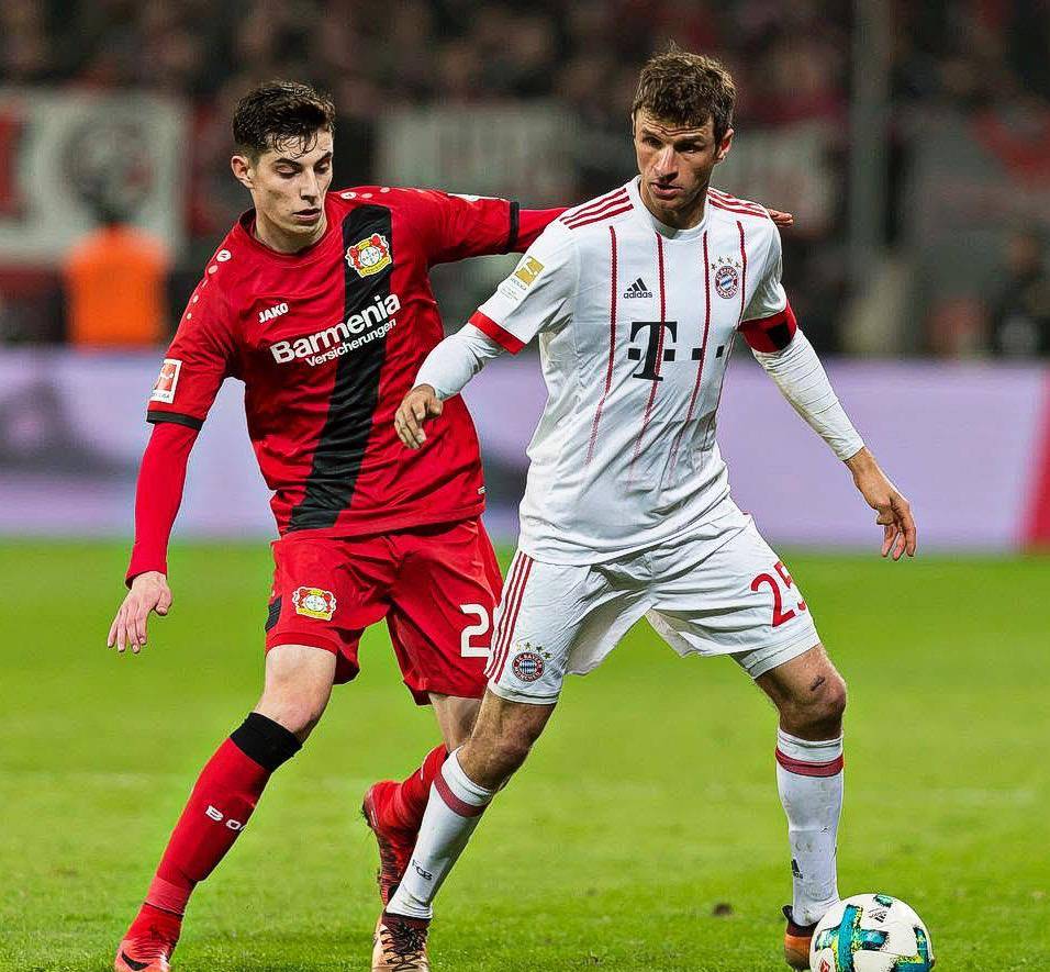 包含波兰碾压拜仁，哈弗茨扛起全队的词条